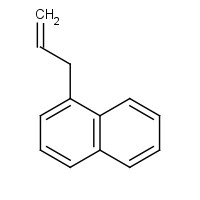 1-ALLYLNAPHTHALENE (CAS: 2489-86-3) - Chemical Structure and Molecular Formula 