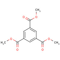 TRIMETHYL 1,3,5-BENZENETRICARBOXYLATE (CAS: 2672-58-4) - Chemical Structure and Molecular Formula 