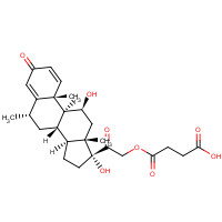 Methylprednisolone hemisuccinate (CAS: 2921-57-5) - Related Chemical Product