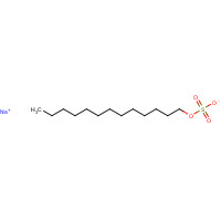 SODIUM N-TRIDECYL SULPHATE (CAS: 3026-63-9) - Chemical Structure and Molecular Formula 