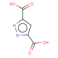 3,5-PYRAZOLEDICARBOXYLIC ACID (CAS: 3112-31-0) - Chemical Structure and Molecular Formula 