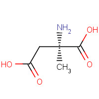 (S)-(+)-2-AMINO-2-METHYLBUTANEDIOIC ACID (CAS: 3227-17-6) - Chemical Structure and Molecular Formula 