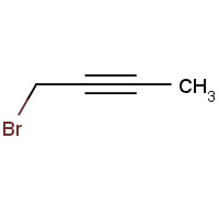 1-BROMO-2-BUTYNE (CAS: 3355-28-0) - Chemical Structure and Molecular Formula 