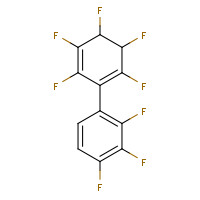 4H,5H-OCTAFLUOROBIPHENYL (CAS: 3883-86-2) - Chemical Structure and Molecular Formula 