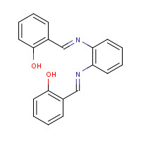 N,N'-DISALICYLAL-1,2-PHENYLENEDIAMINE (CAS: 3946-91-6) - Chemical Structure and Molecular Formula 
