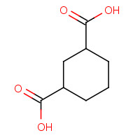 1,3-Cyclohexanedicarboxylic acid (CAS: 3971-31-1) - Chemical Structure and Molecular Formula 