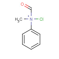 N-METHYL-N-PHENYLCARBAMOYL CHLORIDE (CAS: 4285-42-1) - Chemical Structure and Molecular Formula 