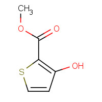 Methyl 3-hydroxythiophene-2-carboxylate (CAS: 5118-06-9) - Chemical Structure and Molecular Formula 