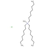 Methyl trioctyl ammonium chloride (CAS: 5137-55-3) - Chemical Structure and Molecular Formula 