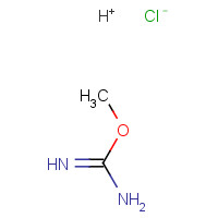 O-Methylisourea hydrochloride (CAS: 5329-33-9) - Chemical Structure and Molecular Formula 