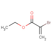 ETHYL 2-BROMOACRYLATE (CAS: 5459-35-8) - Chemical Structure and Molecular Formula 