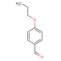 4-N-PROPOXYBENZALDEHYDE (CAS: 5736-85-6) - Chemical Structure and Molecular Formula 
