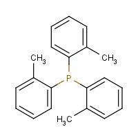 TRI-O-TOLYLPHOSPHINE (CAS: 6163-58-2) - Chemical Structure and Molecular Formula 