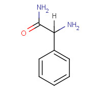 D(-)-Phenylglycinamide (CAS: 6485-67-2) - Chemical Structure and Molecular Formula 