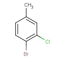 4-BROMO-3-CHLOROTOLUENE chemical structure 4-BROMO-3-CHLOROTOLUENE (CAS: 6627-51-6) - Chemical Structure and Molecular Formula