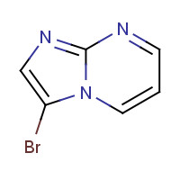 3-Bromoimidazo[1,2-a]pyrimidine (CAS: 6840-45-5) - Chemical Structure and Molecular Formula 