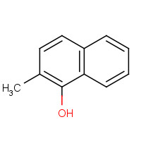 2-METHYL-1-NAPHTHOL (CAS: 7469-77-4) - Chemical Structure and Molecular Formula 