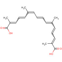 SAFFRON (CAS: 8022-19-3) - Chemical Structure and Molecular Formula 