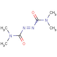 N,N,N',N'-Tetramethylazodicarboxamide (CAS: 10465-78-8) - Chemical Structure and Molecular Formula 