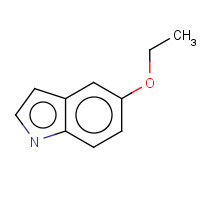 5-Ethoxyindole (CAS: 10501-17-4) - Chemical Structure and Molecular Formula 