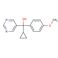 Ancymidol (CAS: 12771-68-5) - Chemical Structure and Molecular Formula 