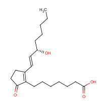 PROSTAGLANDIN B1 (CAS: 13345-51-2) - Chemical Structure and Molecular Formula 