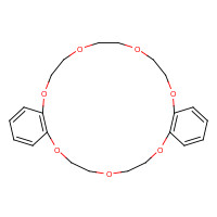 [2,5]-DIBENZO-21-CROWN-7 (CAS: 14098-41-0) - Chemical Structure and Molecular Formula 