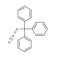 Trityl azide (CAS: 14309-25-2) - Chemical Structure and Molecular Formula 