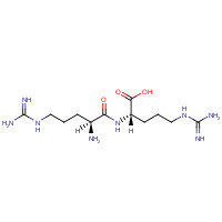 H-ARG-ARG-OH ACETATE SALT (CAS: 15483-27-9) - Chemical Structure and Molecular Formula 