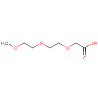 2-[2-(2-METHOXYETHOXY)ETHOXY]ACETIC ACID (CAS: 16024-58-1) - Chemical Structure and Molecular Formula 