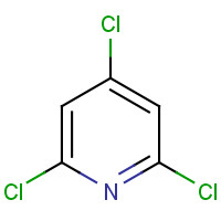 2,4,6-Trichloropyridine (CAS: 16063-69-7) - Chemical Structure and Molecular Formula 