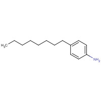 4-N-OCTYLANILINE (CAS: 16245-79-7) - Chemical Structure and Molecular Formula 