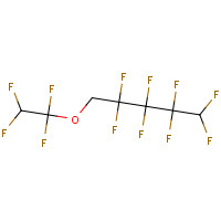 1H,1H,5H-Perfluoropentyl-1,1,2,2-tetrafluoroethylether (CAS: 16627-71-7) - Chemical Structure and Molecular Formula 