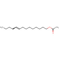 CIS-9-TETRADECENYL ACETATE (CAS: 16725-53-4) - Chemical Structure and Molecular Formula 