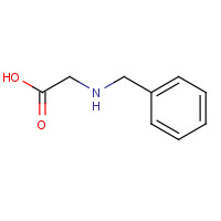 N-Benzylglycine (CAS: 17136-36-6) - Chemical Structure and Molecular Formula 