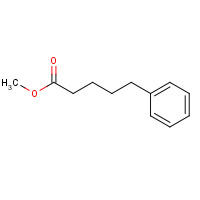5-PHENYL-N-VALERIC ACID METHYL ESTER (CAS: 20620-59-1) - Chemical Structure and Molecular Formula 
