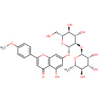 FORTUNELLIN (CAS: 20633-93-6) - Chemical Structure and Molecular Formula 