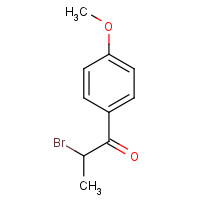 4-METHOXY-BETA-BROMOPROPIOPHENONE (CAS: 21086-33-9) - Chemical Structure and Molecular Formula 