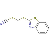 2-(Thiocyanatomethylthio)benzothiazole (CAS: 21564-17-0) - Chemical Structure and Molecular Formula 