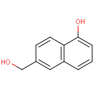6-METHOXY-1-NAPHTHOL (CAS: 22604-07-5) - Chemical Structure and Molecular Formula 