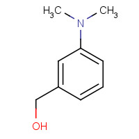 3-DIMETHYLAMINOBENZYL ALCOHOL (CAS: 23501-93-1) - Chemical Structure and Molecular Formula 