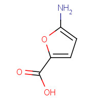 5-AMINO-FURAN-2-CARBOXYLIC ACID (CAS: 24007-99-6) - Chemical Structure and Molecular Formula 