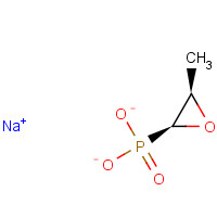 Disodium phosphonomycin (CAS: 26016-99-9) - Chemical Structure and Molecular Formula 