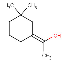 (Z)-3,3-DIMETHYLCYCLOHEXYLIDENEETHANOL (CAS: 26532-23-0) - Chemical Structure and Molecular Formula 