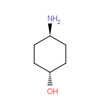 trans-4-Aminocyclohexanol (CAS: 27489-62-9) - Chemical Structure and Molecular Formula 