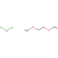 NICKEL CHLORIDE,DIMETHOXYETHANE ADDUCT (CAS: 29046-78-4) - Chemical Structure and Molecular Formula 