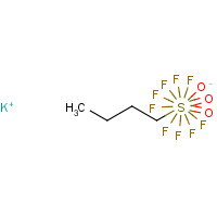 Potassium nonafluoro-1-butanesulfonate (CAS: 29420-49-3) - Chemical Structure and Molecular Formula 