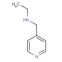 4-(Ethylaminomethyl)pyridine (CAS: 33403-97-3) - Chemical Structure and Molecular Formula 