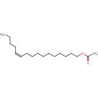 (Z)-11-HEXADECEN-1-YL ACETATE (CAS: 34010-21-4) - Chemical Structure and Molecular Formula 