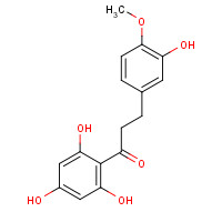 HESPERETIN DIHYDROCHALCONE (CAS: 35400-60-3) - Chemical Structure and Molecular Formula 